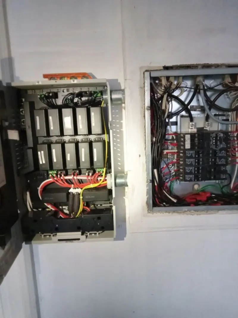 Electrical panel upgrade completed for Ring Doorbell Installation in Meadow Lake
